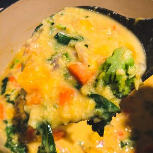 Squash Miso Kale Soup