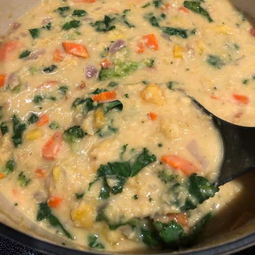 Squash Miso Red Lentil Soup